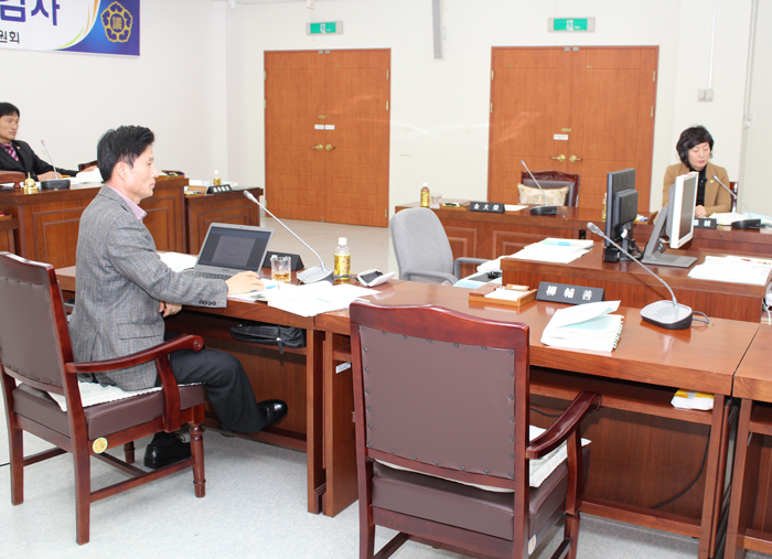 김대영, 류보선 의원이 행정사무감사를 하지 않고 있다